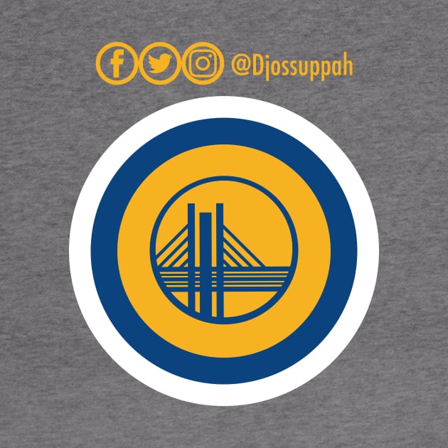 GSW warriors logo my style by Djossuppahart